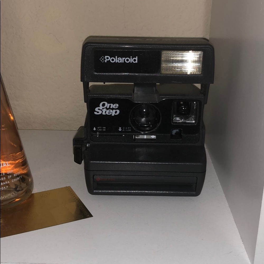 One step Polaroid camera